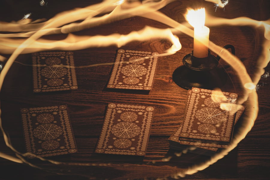 Tarot cards.