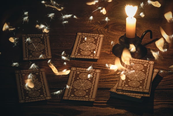 Tarot cards.